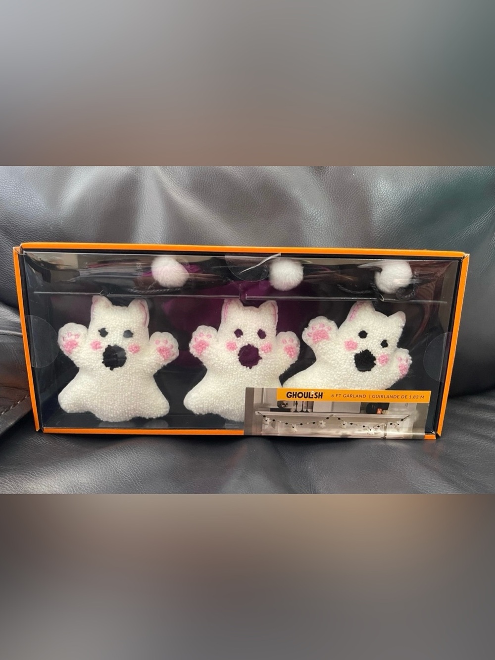 Halloween Ghoulish Garland - Halloween Cats Garland